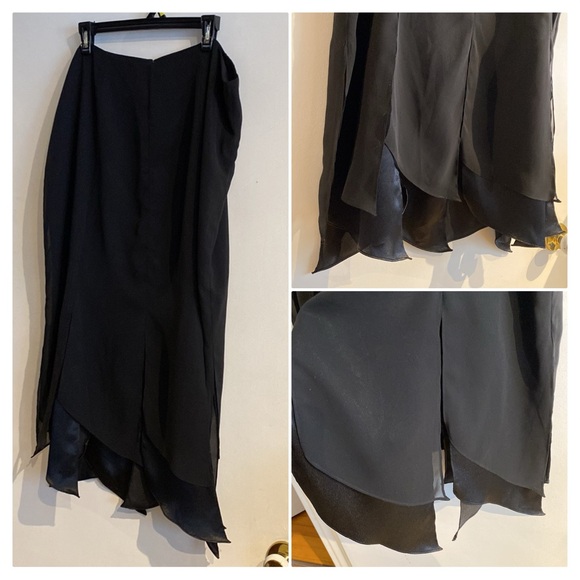 JOLIBEL Black Midi Skirt !!!! - Picture 9 of 10